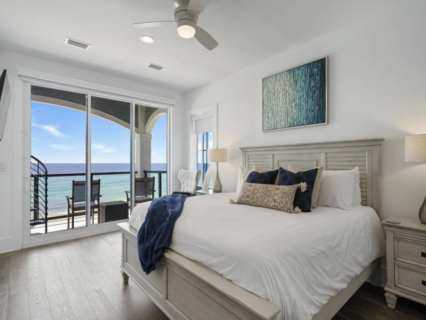 Beachfront Luxury Six Bedroom Vacation Rental in Destin with Rooftop Pool